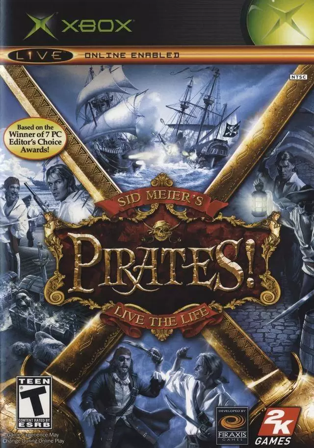 Jeux XBOX - Sid Meier\'s Pirates!