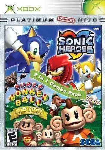 Jeux XBOX - Sonic Heroes and Super Monkey Ball Deluxe