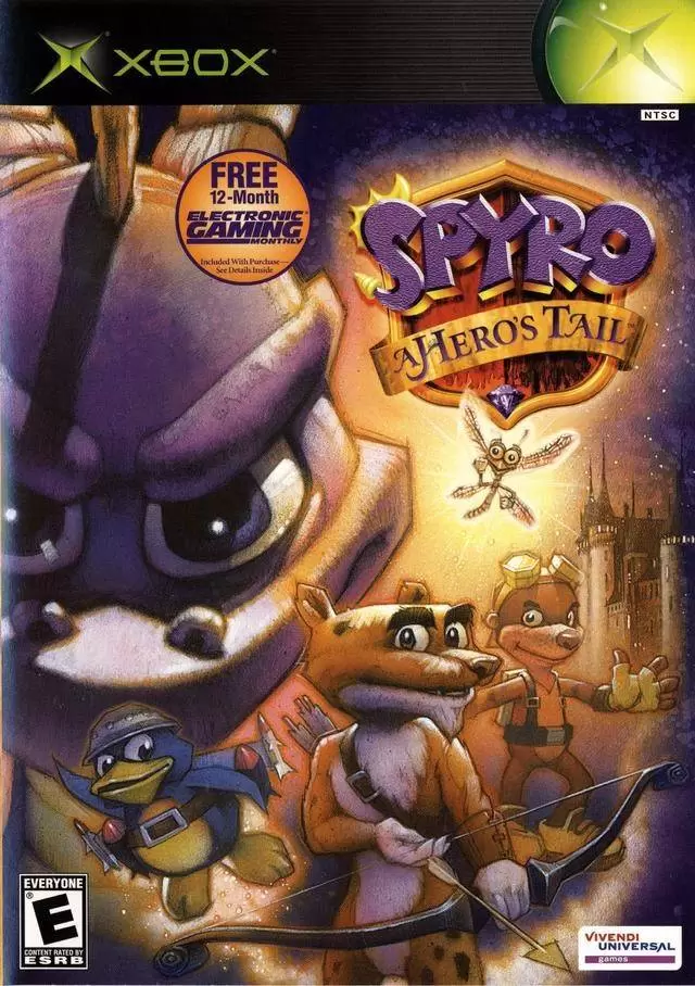 XBOX Games - Spyro: A Hero\'s Tail
