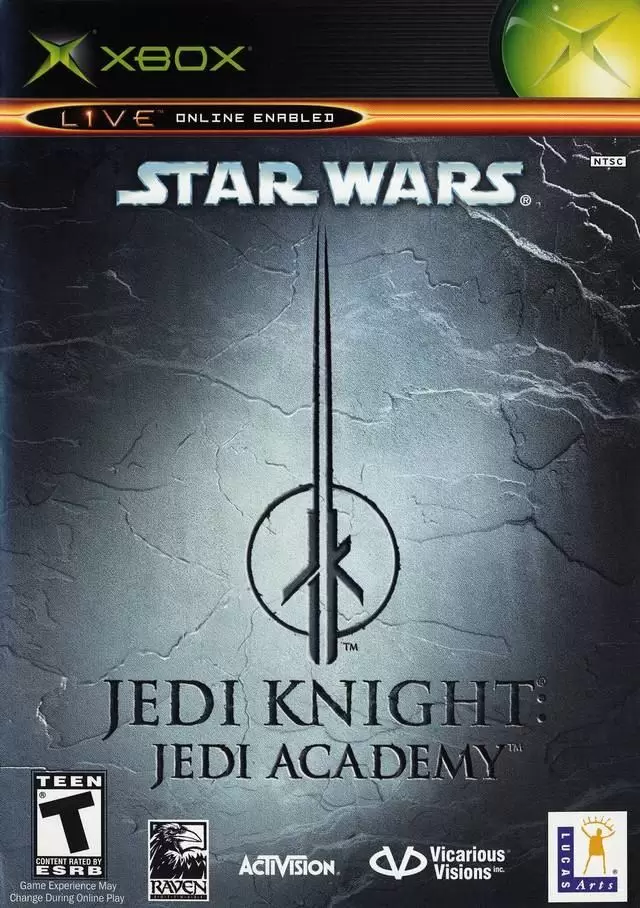 Jeux XBOX - Star Wars Jedi Knight: Jedi Academy