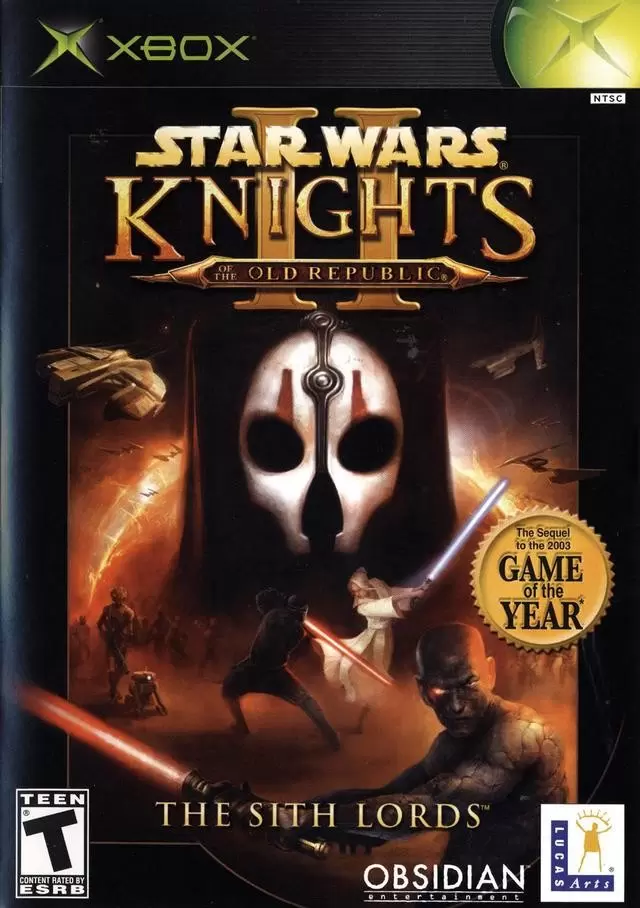 Jeux XBOX - Star Wars: Knights of the Old Republic II: The Sith Lords