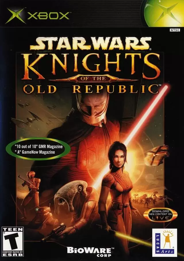 Jeux XBOX - Star Wars: Knights of the Old Republic