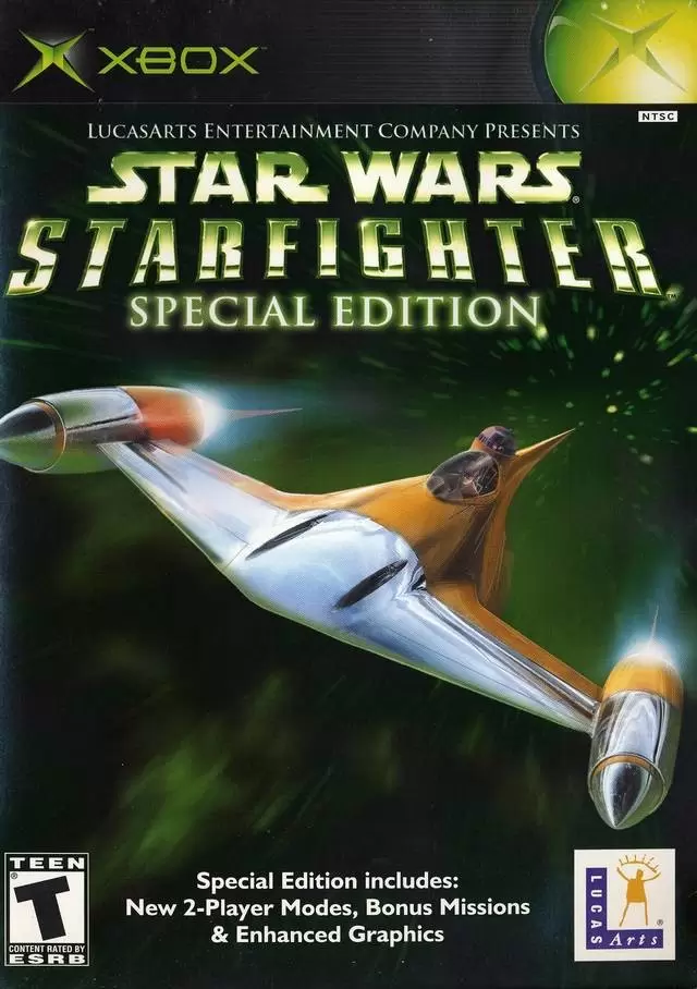 Jeux XBOX - Star Wars Starfighter: Special Edition