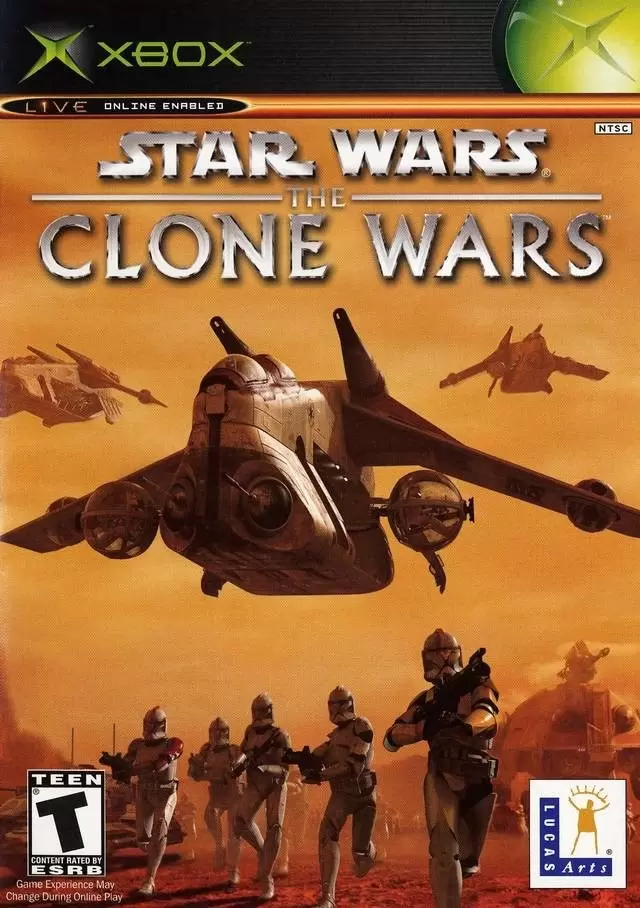 Jeux XBOX - Star Wars: The Clone Wars