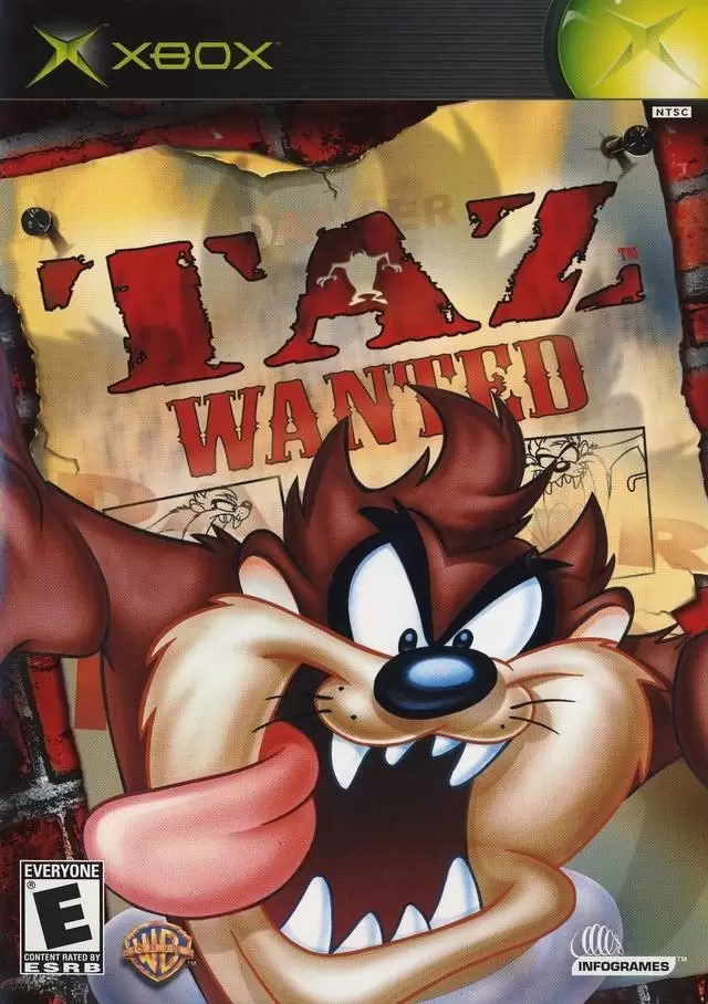 Jeux XBOX - Taz Wanted