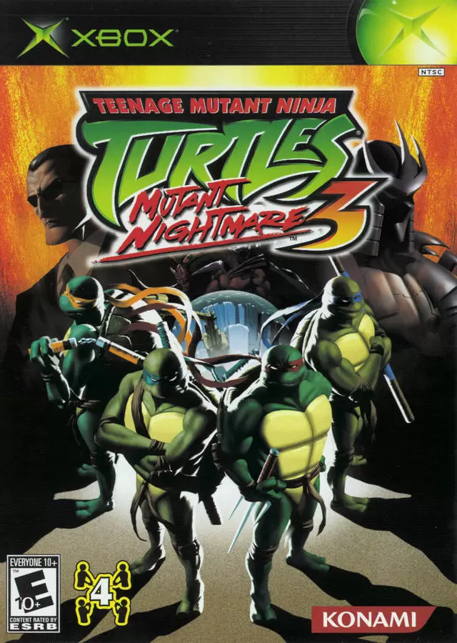 XBOX Games - Teenage Mutant Ninja Turtles 3: Mutant Nightmare