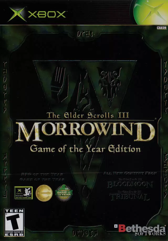 XBOX Games - The Elder Scrolls III: Morrowind - Game of the Year Edition