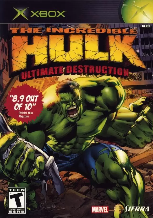 Jeux XBOX - The Incredible Hulk: Ultimate Destruction