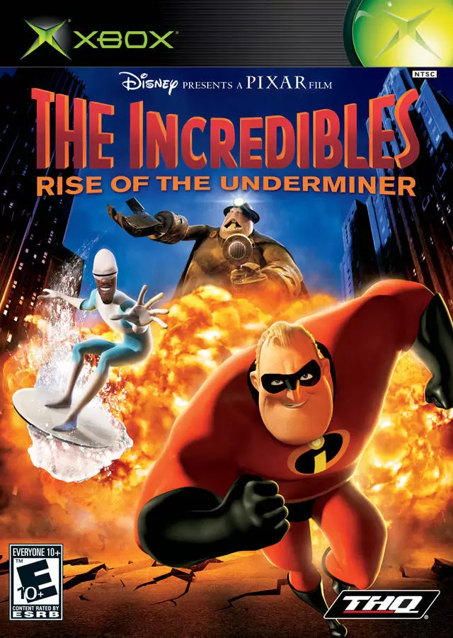 XBOX Games - The Incredibles: Rise of the Underminer