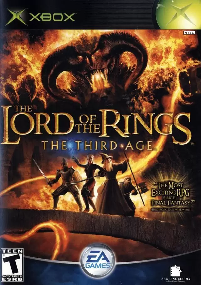 XBOX Games - The Lord of the Rings: The Third Age