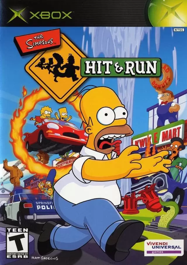 Jeux XBOX - The Simpsons: Hit & Run