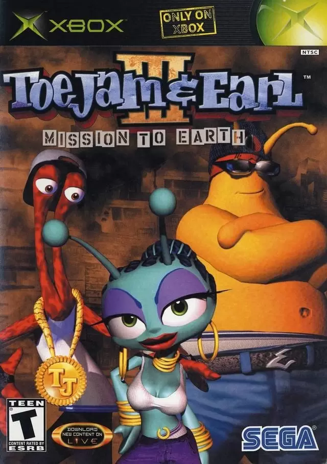 Jeux XBOX - ToeJam & Earl III: Mission to Earth