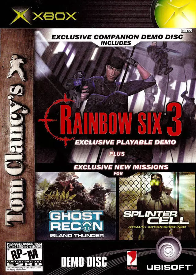 Jeux XBOX - Tom Clancy\'s Rainbow Six 3 Companion Disc