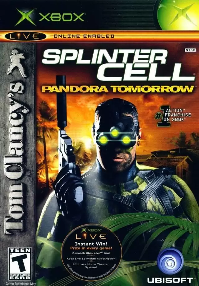 Jeux XBOX - Tom Clancy\'s Splinter Cell Pandora Tomorrow