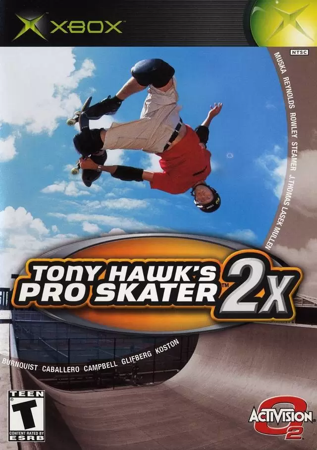 Jeux XBOX - Tony Hawk\'s Pro Skater 2x
