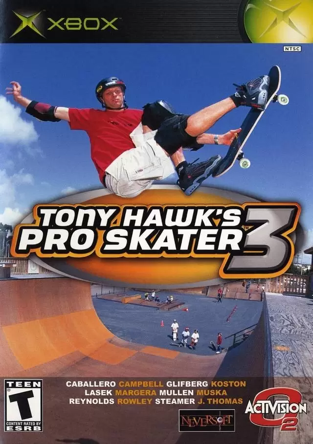 Jeux XBOX - Tony Hawk\'s Pro Skater 3