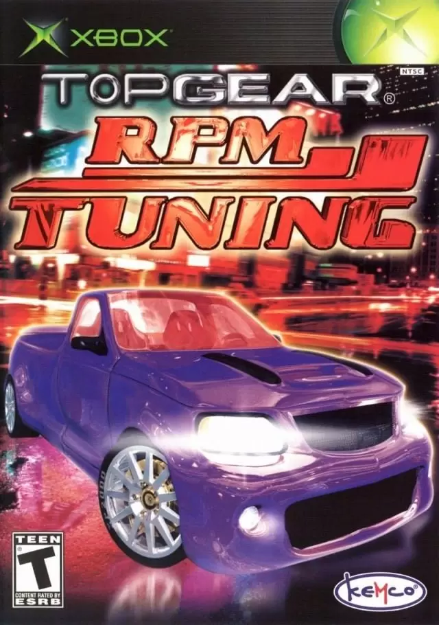 XBOX Games - Top Gear RPM Tuning