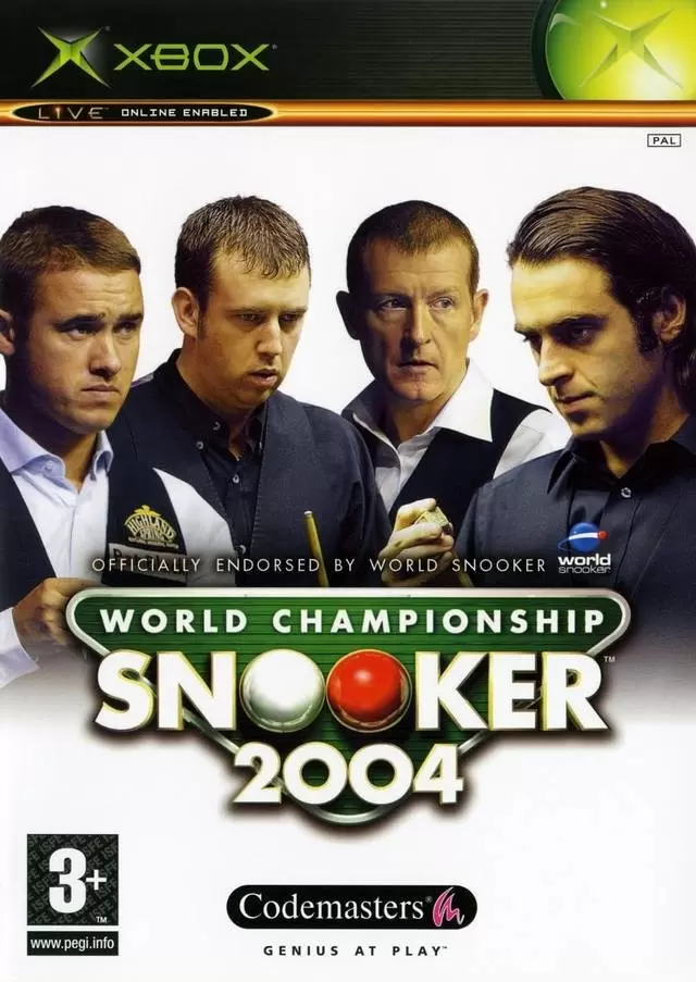 Jeux XBOX - World Championship Snooker 2004