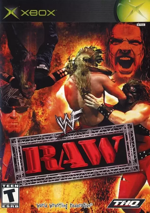 XBOX Games - WWF Raw