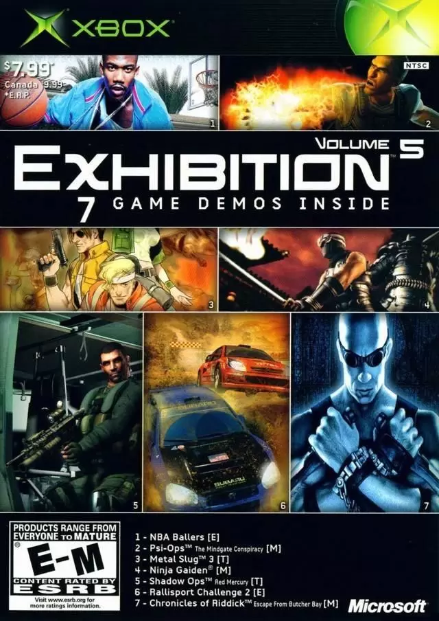 XBOX Games - Xbox Exhibition Volume 5