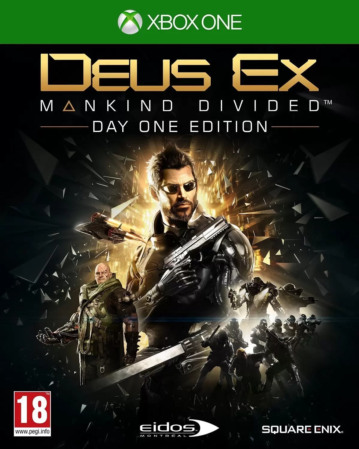 Jeux XBOX One - Deus Ex: Mankind Divided - Day One Edition