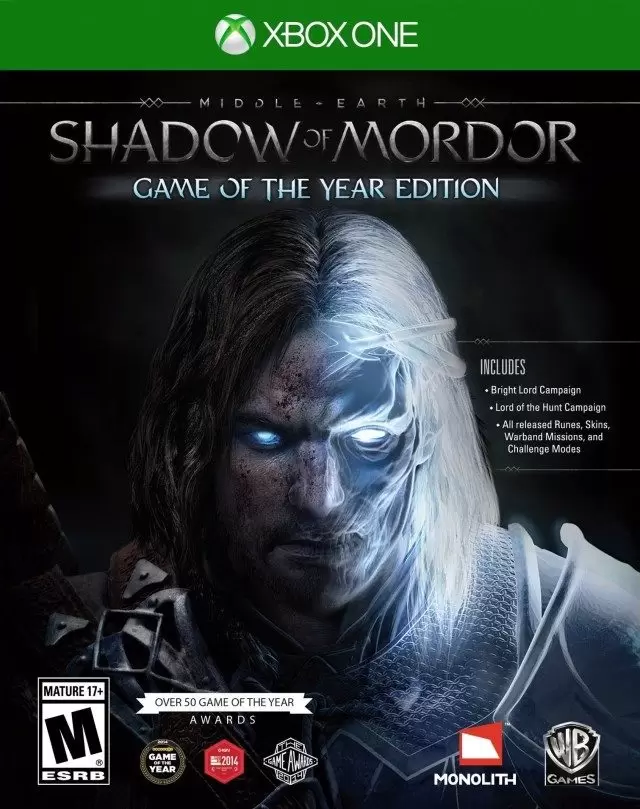 XBOX One Games - Middle-earth: Shadow of Mordor - Game of the Year Edition