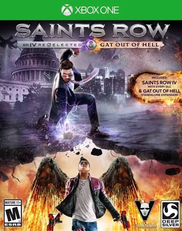 Jeux XBOX One - Saints Row IV: Re-Elected & Gat Out of Hell