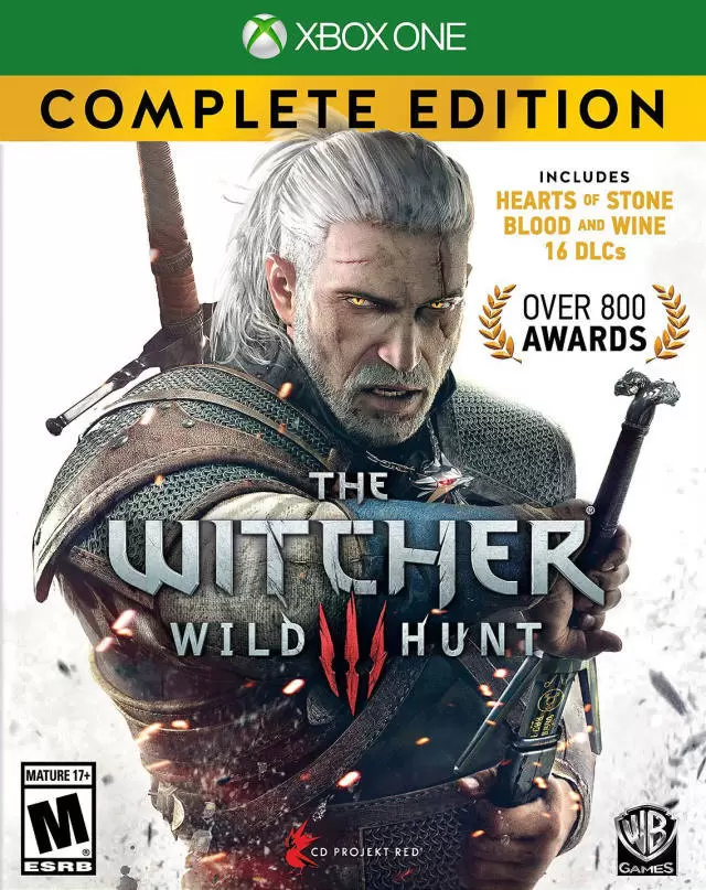 Jeux XBOX One - The Witcher 3: Wild Hunt - Complete Edition