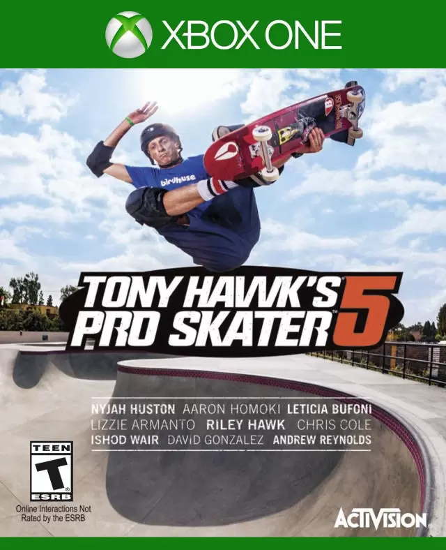 XBOX One Games - Tony Hawk\'s Pro Skater 5