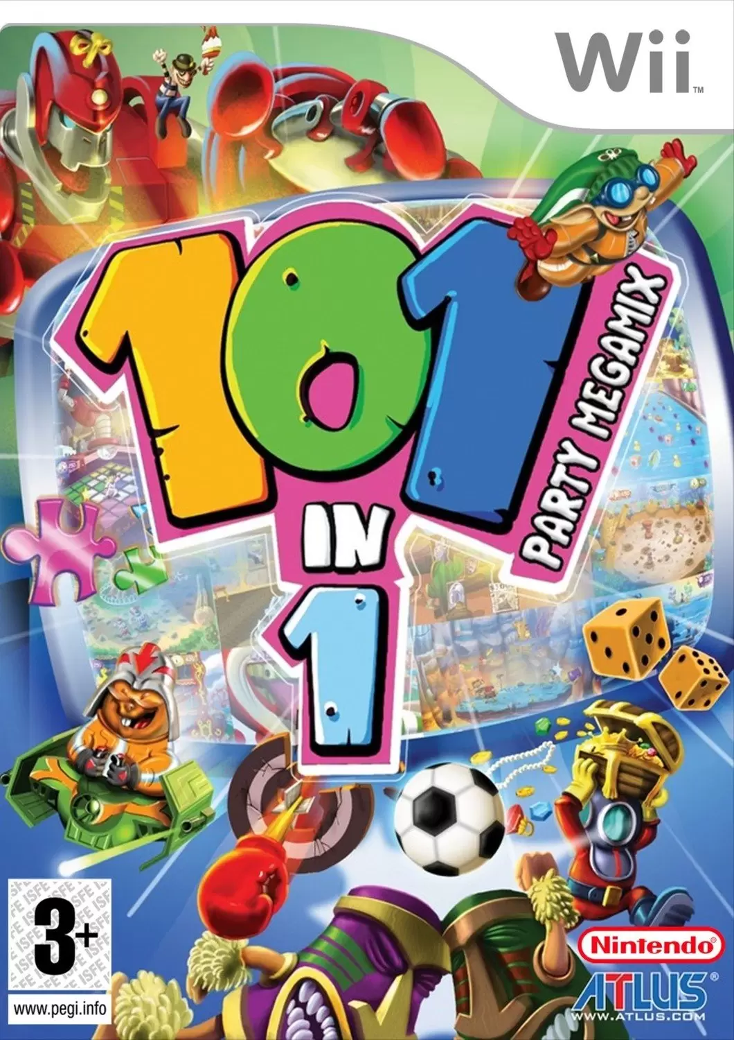 Jeux Nintendo Wii - 101-in-1 Party Megamix