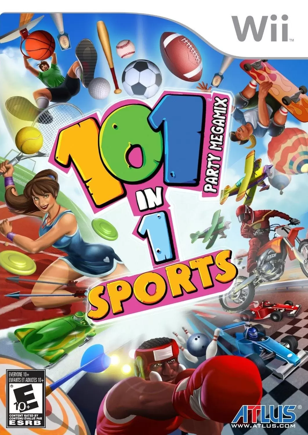Jeux Nintendo Wii - 101-in-1 Sports Party Megamix