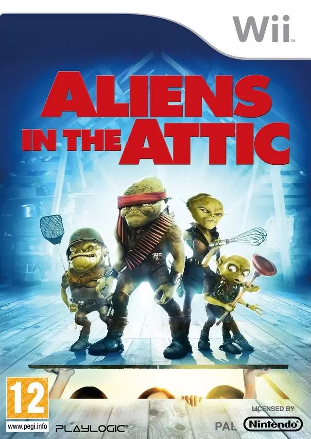 Nintendo Wii Games - Aliens in the Attic