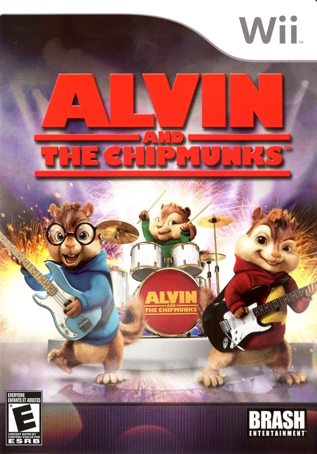 Nintendo Wii Games - Alvin and the Chipmunks