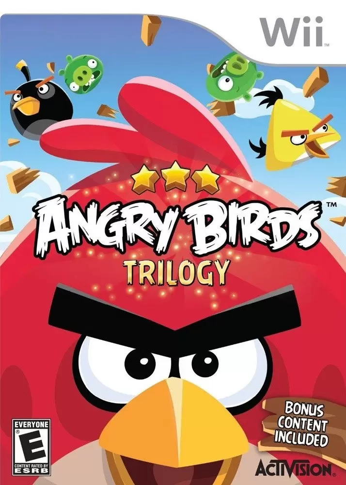 Jeux Nintendo Wii - Angry Birds Trilogy