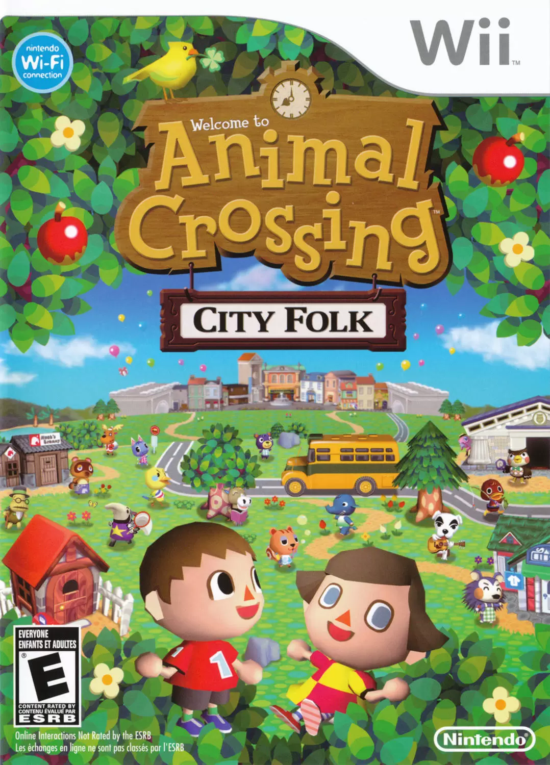 Jeux Nintendo Wii - Animal Crossing: City Folk