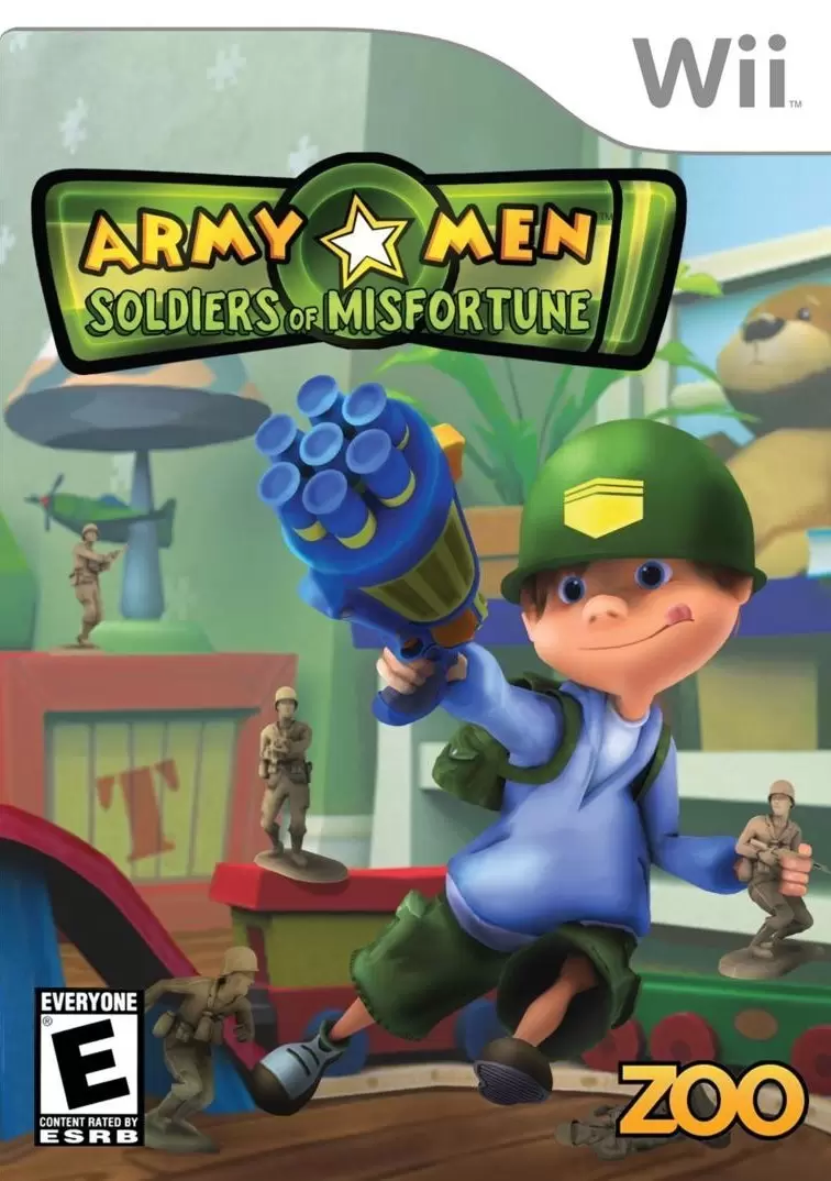 Jeux Nintendo Wii - Army Men: Soldiers of Misfortune