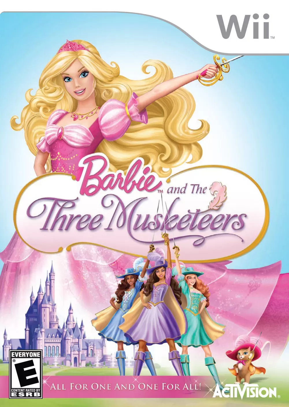Nintendo Wii Games - Barbie and the Three Musketeers