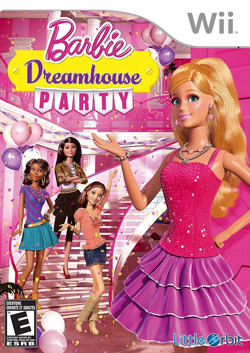 Nintendo Wii Games - Barbie Dreamhouse Party