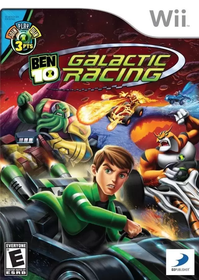 Nintendo Wii Games - Ben 10: Galactic Racing