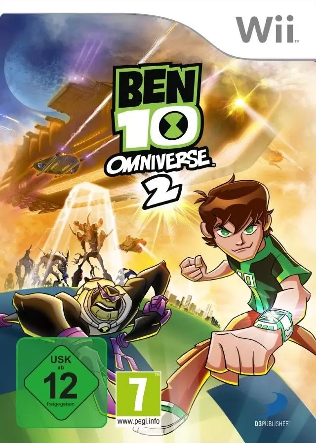 Nintendo Wii Games - Ben 10 Omniverse 2