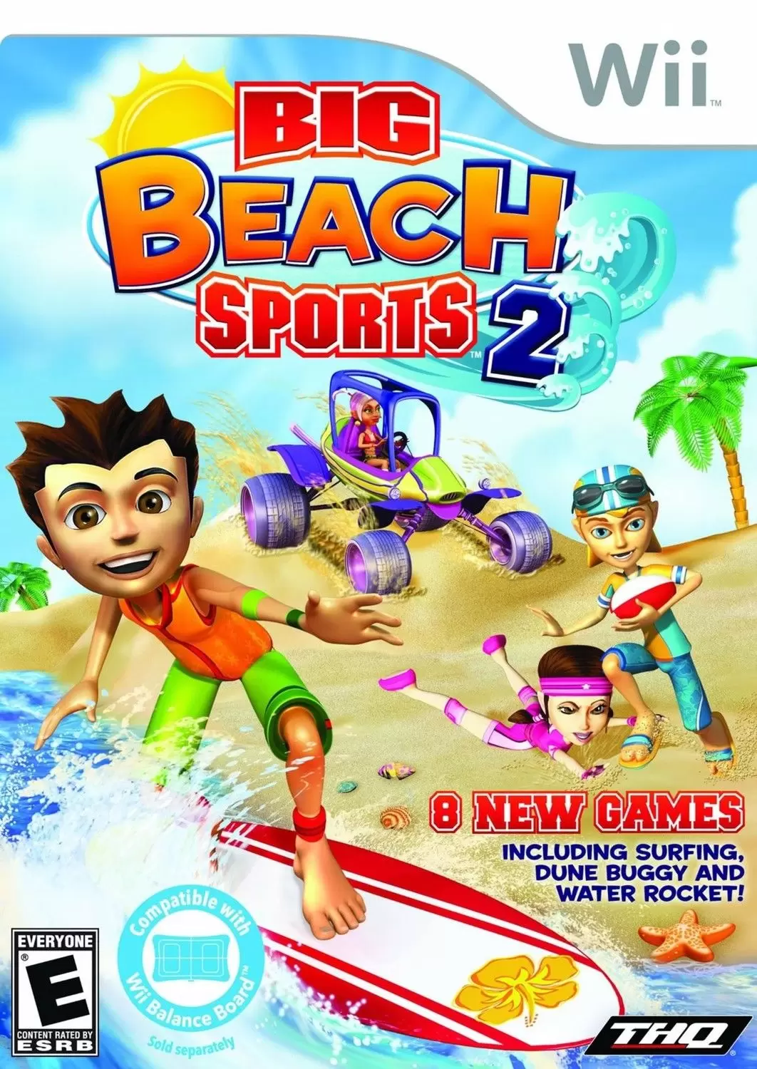 Jeux Nintendo Wii - Big Beach Sports 2