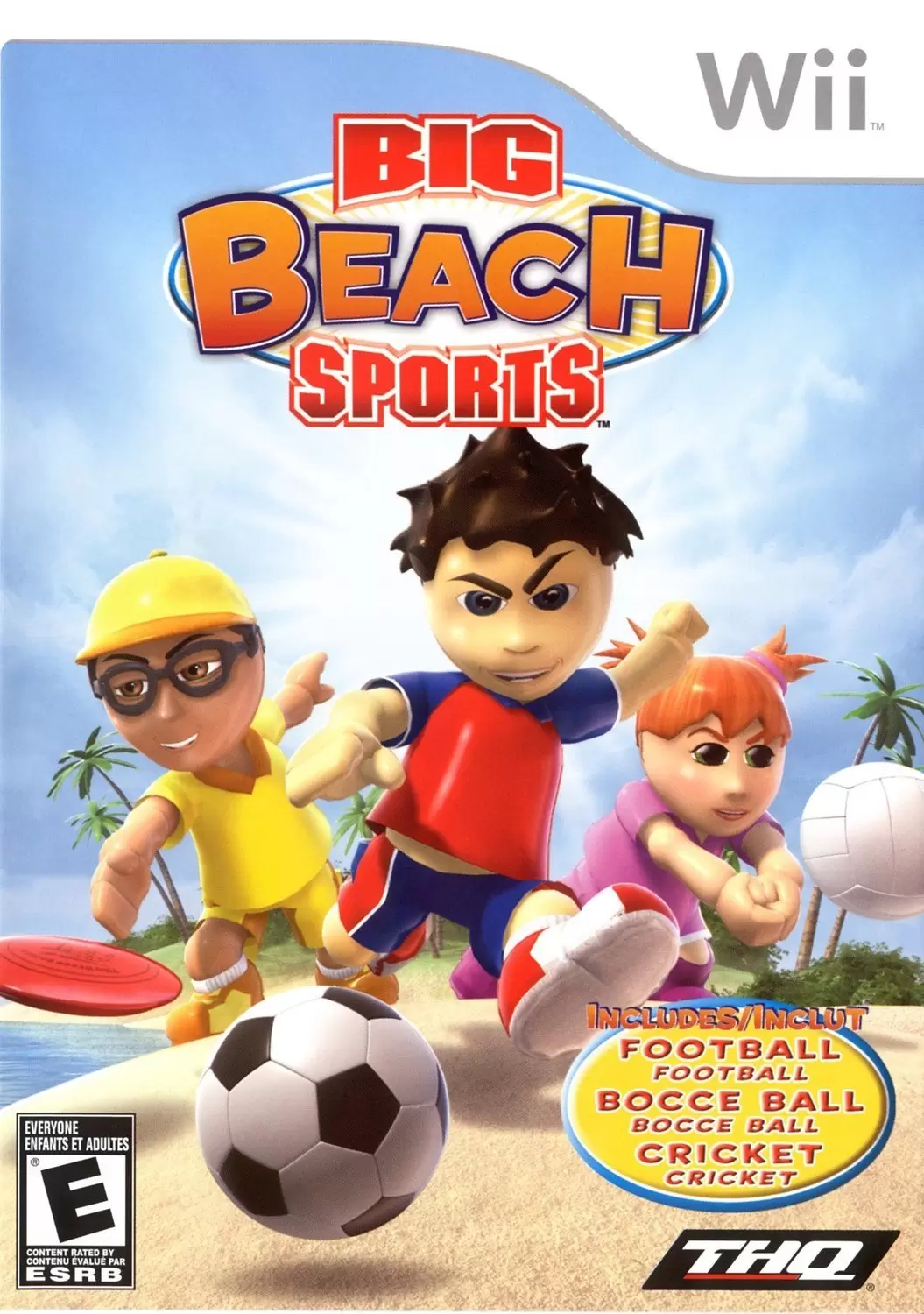 Jeux Nintendo Wii - Big Beach Sports