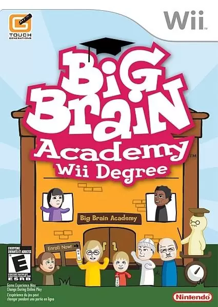 Nintendo Wii Games - Big Brain Academy: Wii Degree