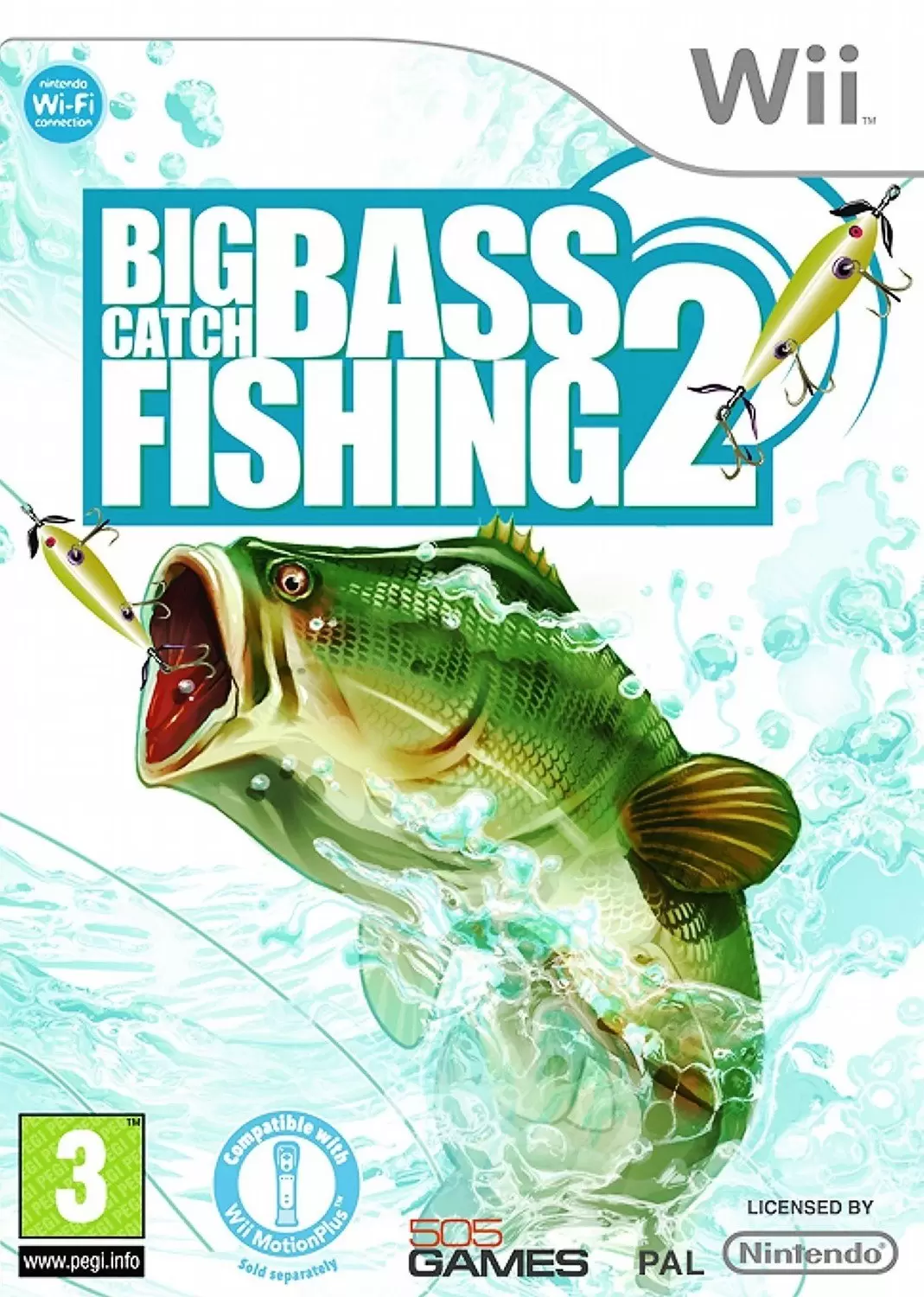 Nintendo Wii Games - Big Catch Bass Fishing 2