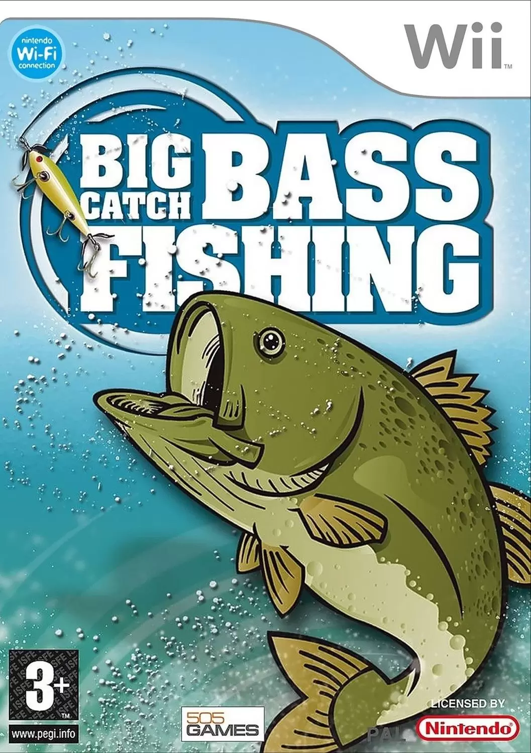 Nintendo Wii Games - Big Catch Bass Fishing