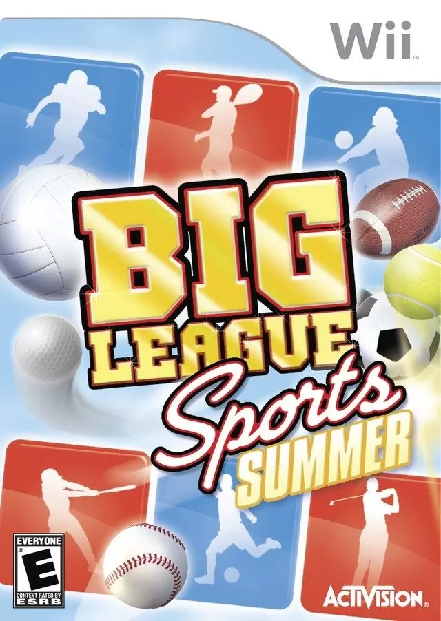 Nintendo Wii Games - Big League Sports: Summer