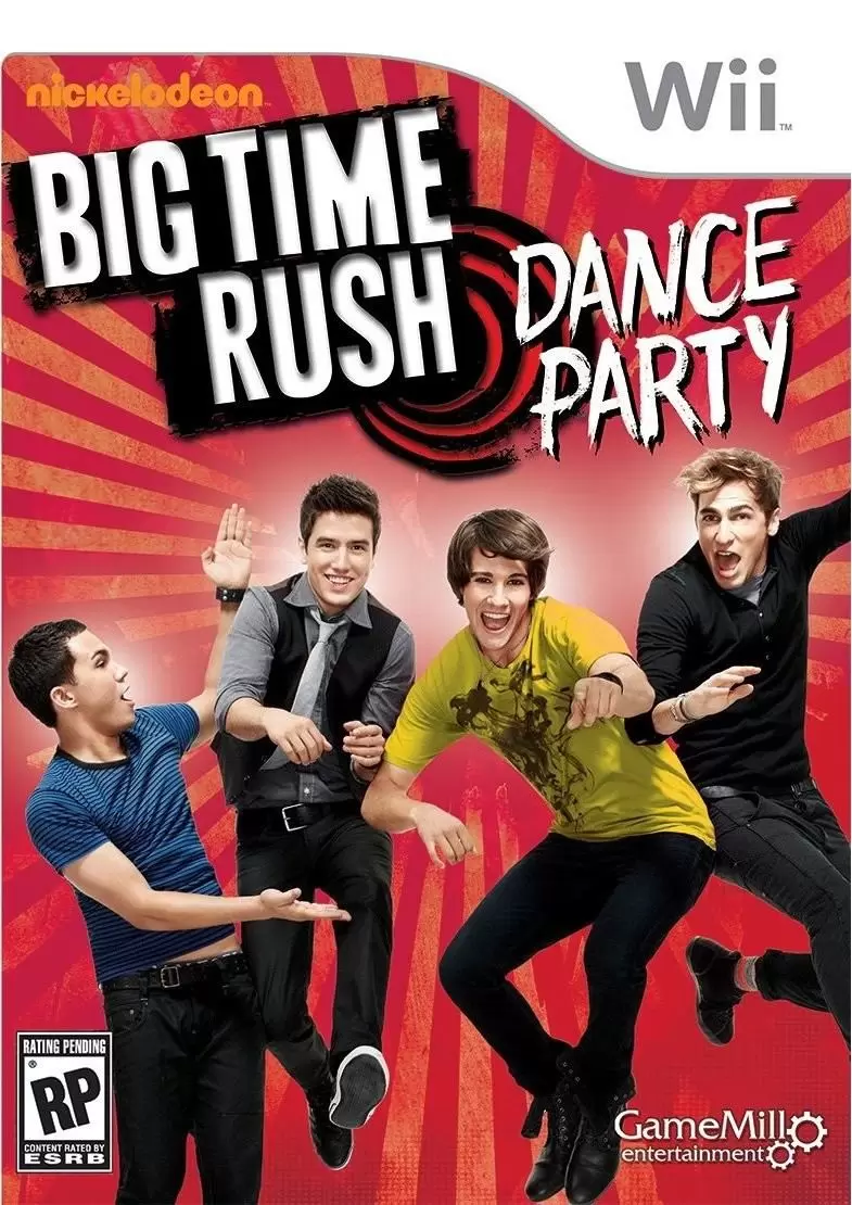 Nintendo Wii Games - Big Time Rush: Dance Party