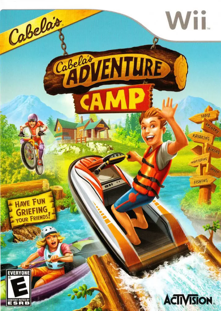 Nintendo Wii Games - Cabela\'s Adventure Camp