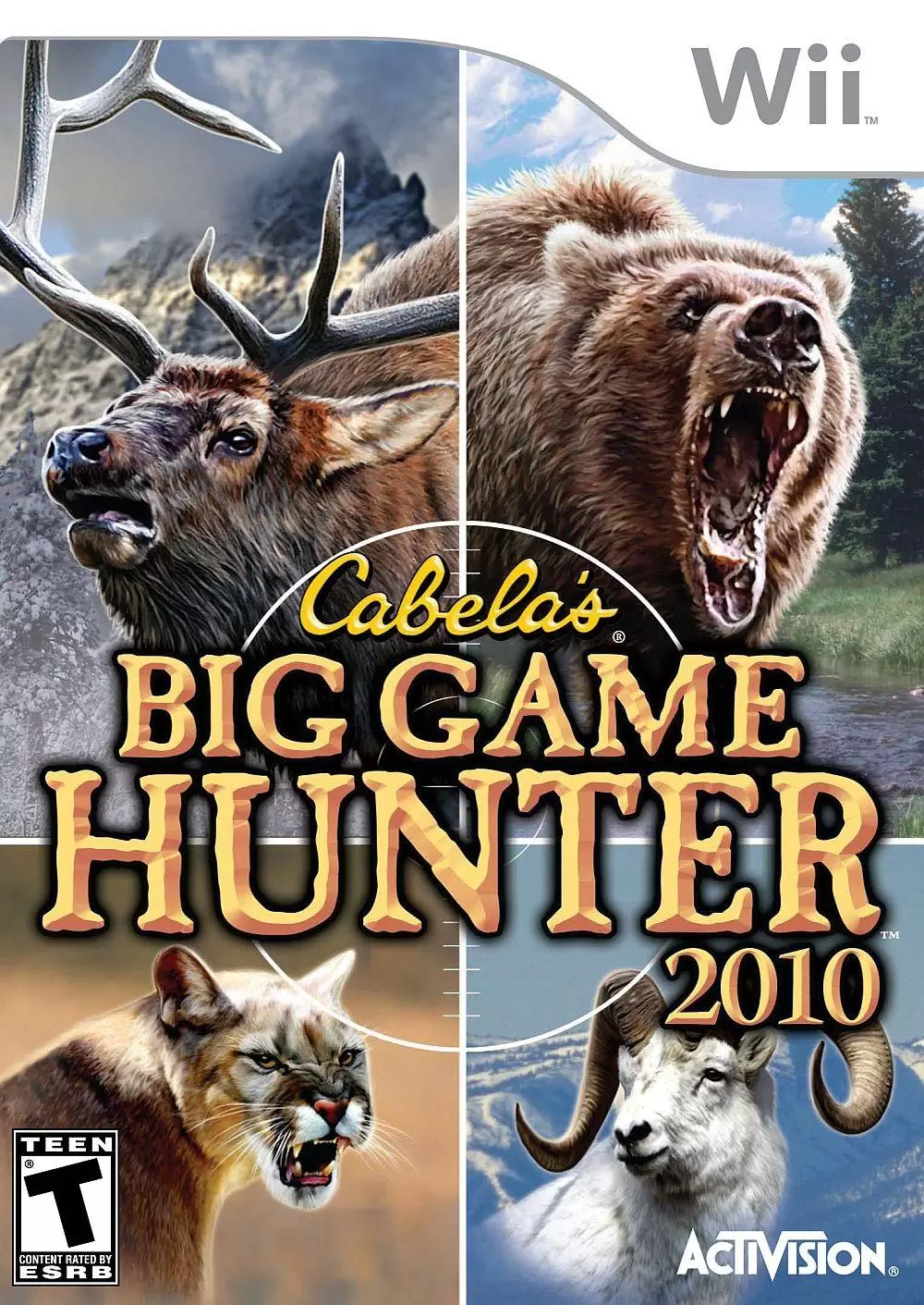 Nintendo Wii Games - Cabela\'s Big Game Hunter 2010
