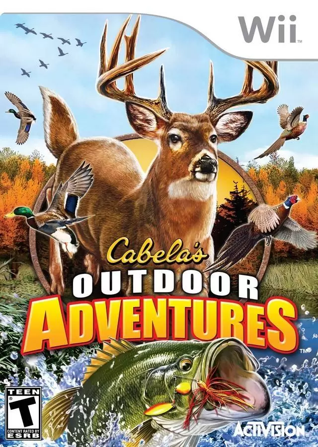 Nintendo Wii Games - Cabela\'s Outdoor Adventures